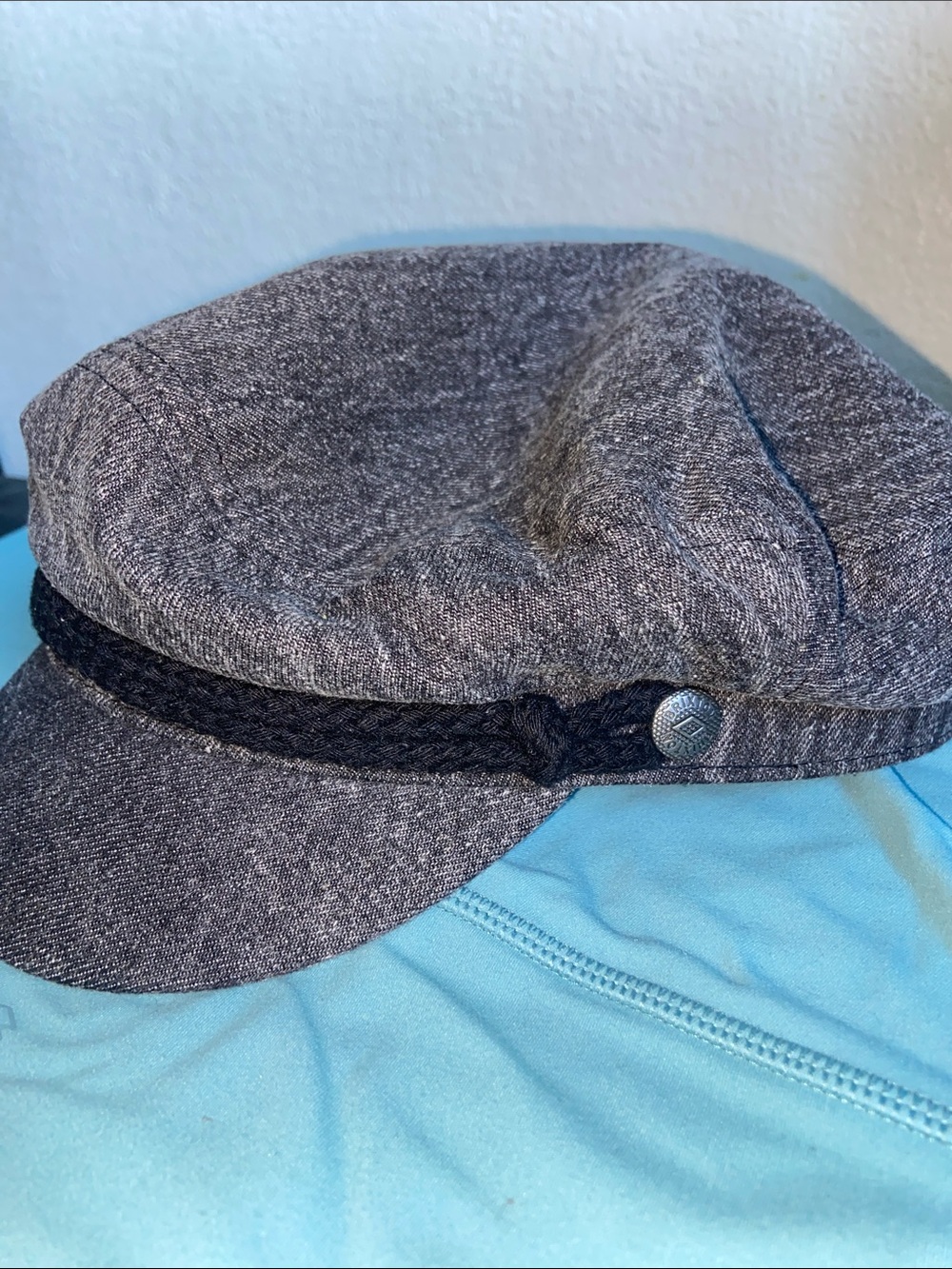 Gray Menswear Newsboy Cap Brixton - Picture 3 of 5